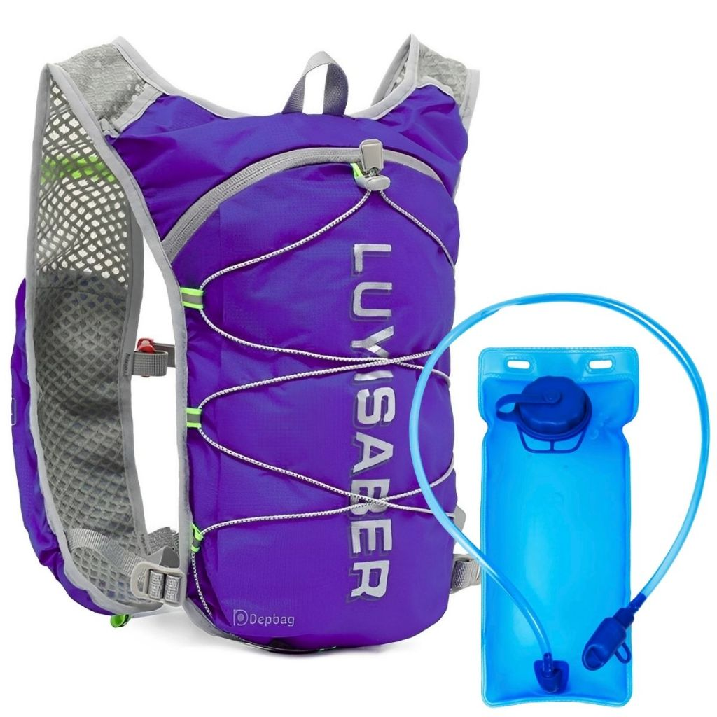 Mochila Colete Hidratação Squeeze Ciclismo Impermeável Resistente Corrida Maratona Trilha Splash