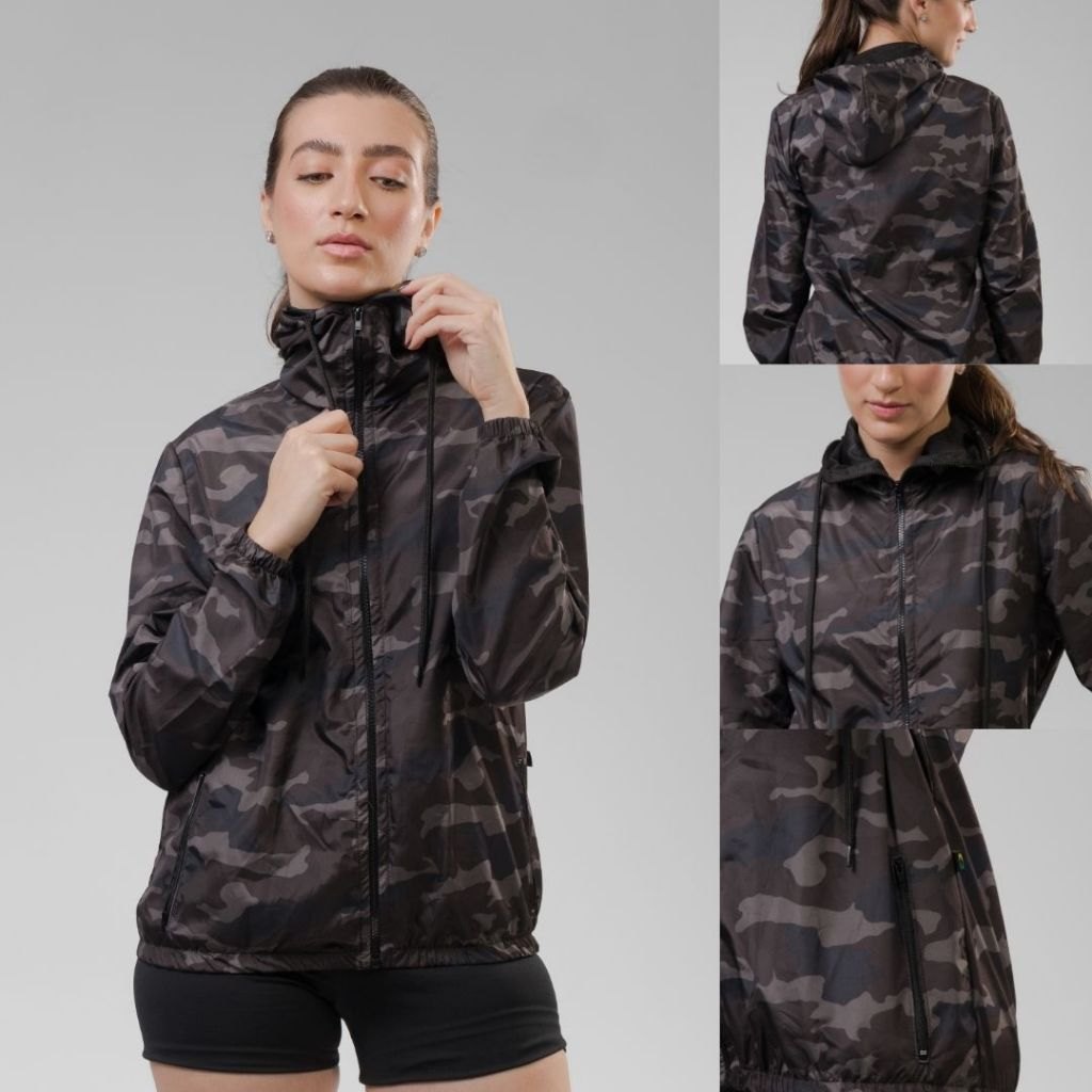 Jaqueta Corta Vento Feminina