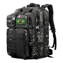 Mochila Camping Tatica Militar À Prova D'água De Grande Capacidade Com Bandeira