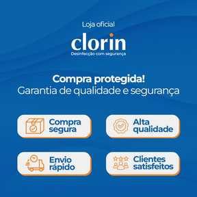 Kit 2 Clorin 1 p/ Purificar Água de Qualquer Fonte c/ 20un