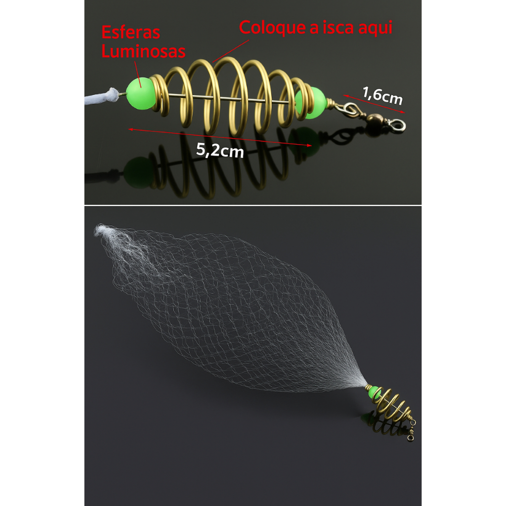 Redinha de Pesca para Vara Armadilha de Pesca