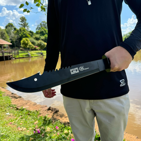 Faca militar afiado tático camping com bainha roça