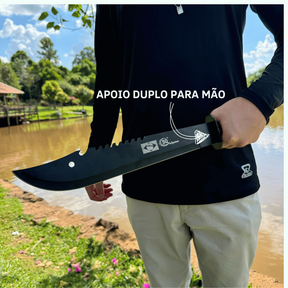 Faca militar afiado tático camping com bainha roça