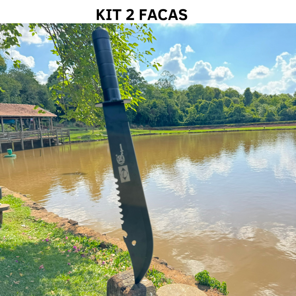 Faca militar afiado tático camping com bainha roça