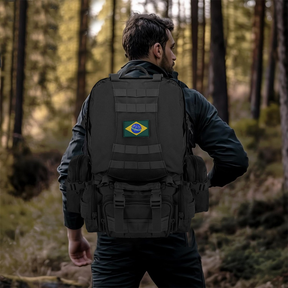 New Hawaii 55L Mochila Militar Tática Masculina,Mochila Grande para Acampamento Destacável