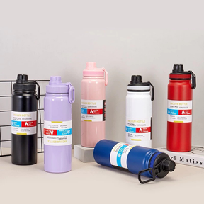 Garrafa Térmica 1000ml 800ml Garrafa Espacial Quente Frio Isolamento Térmico De Grande Capacidade