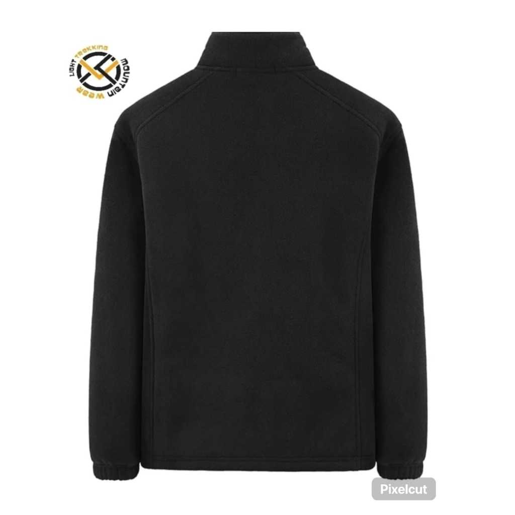 Agasalho Jaqueta Fleece Masculino Térmico Light Trekking Marrom Claro