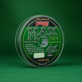 Linha de Pesca Multifilamento Max Force 4X Maruri 100 Metros