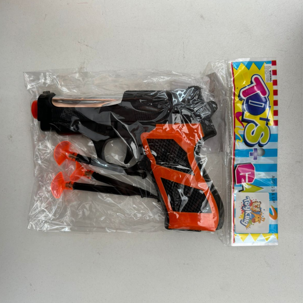 KIT C/ 5 Arminha de Brinquedo Lança Dardos Colantes Criança Menino