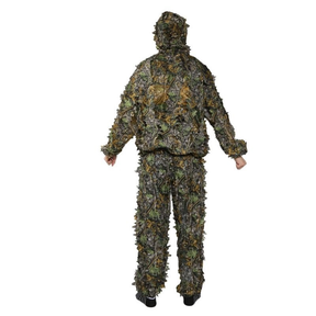 Roupa Camuflada Ghillie Sniper 3d Tamanho GG / XGG (calça+jaqueta)