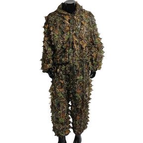 Roupa Camuflada Ghillie Sniper 3d Tamanho GG / XGG (calça+jaqueta)