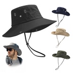 Chapéu de Sol Trilha Camping Masculino Feminino Tactel Proteção UV 50+ Dobrável Chapeu Camping