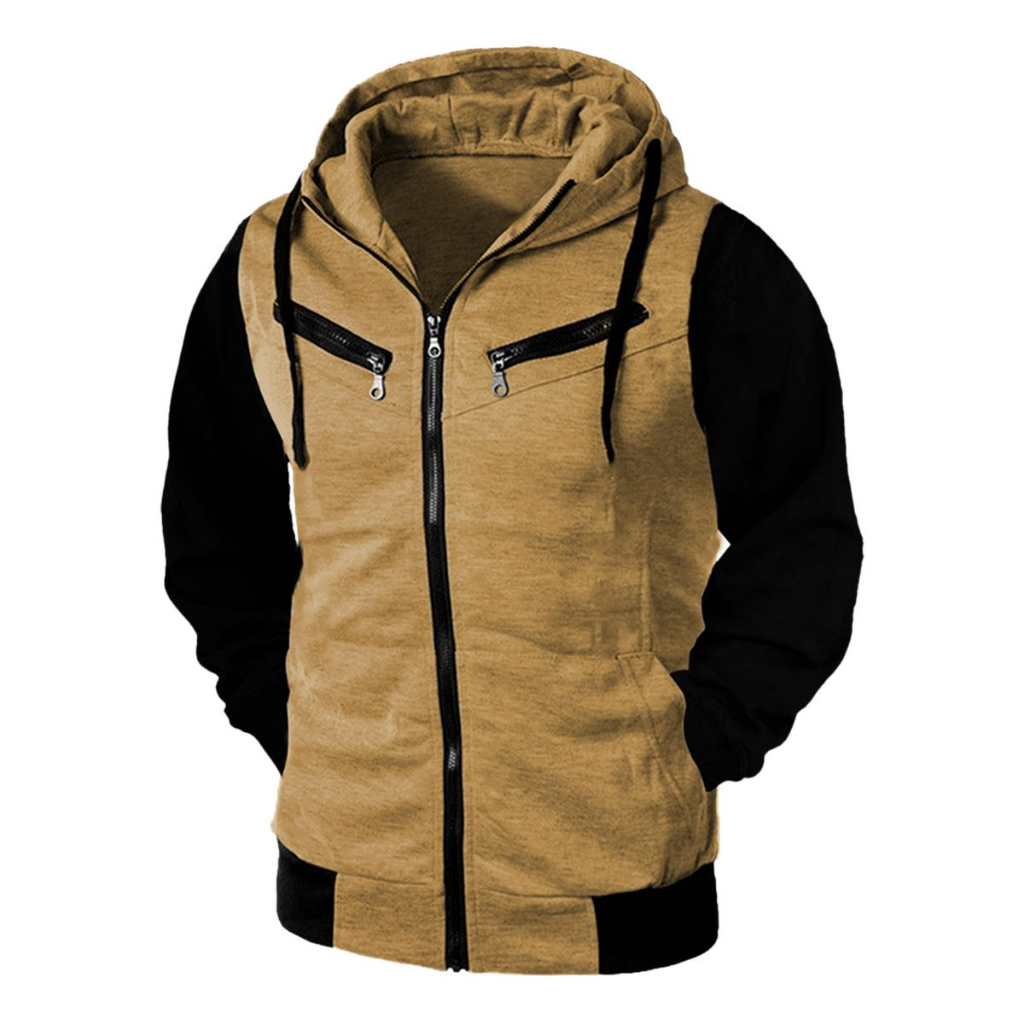 Casaco Blusa De Frio Com Capuz e Zíper Moletom Unissex