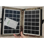 Painel Solar Portatil 7.2W/6V 29x20 Dobravel Carregador Energia Fotovoltaica Para Celular SmartPhone