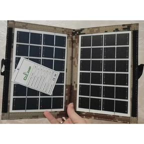 Painel Solar Portatil 7.2W/6V 29x20 Dobravel Carregador Energia Fotovoltaica Para Celular SmartPhone