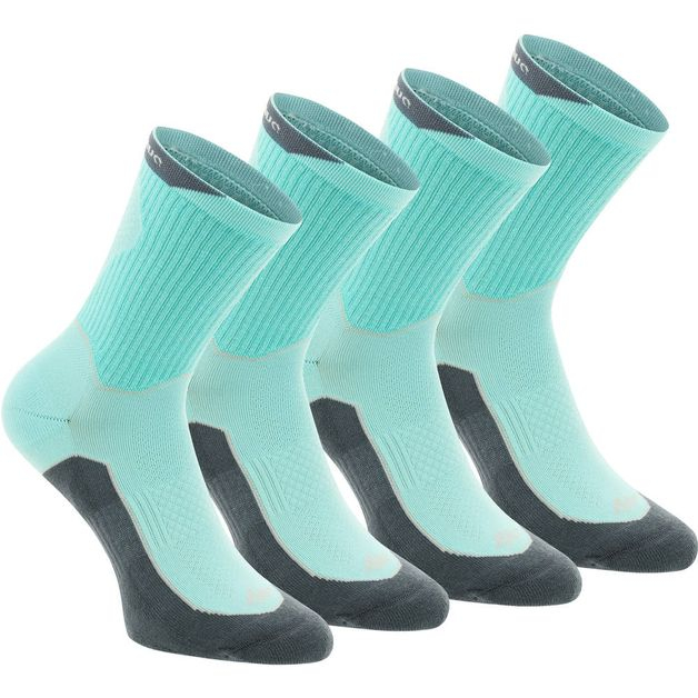 Meias De Trilha Arpenaz 100 Quechua Cano Alto 2 Pares
