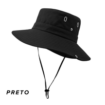 Chapéu de Sol Trilha Camping Masculino Feminino Tactel Proteção UV 50+ Dobrável Chapeu Camping