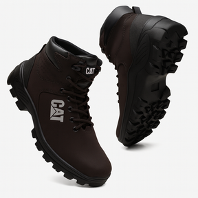 Bota Botina Coturno Masculino Impermeável Em Couro