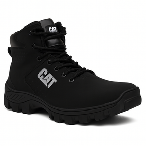 Bota Botina Coturno Masculino Impermeável Em Couro