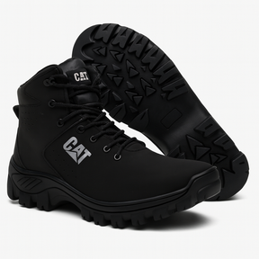 Bota Botina Coturno Masculino Impermeável Em Couro