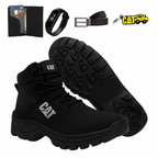 Bota Botina Coturno Masculino Impermeável Em Couro