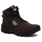 Bota Botina Coturno Masculino Impermeável Em Couro