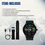 Relógio Smartwatch Inteligente Resistente a Água Com 2 Pulseiras