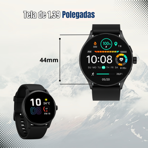Relógio Smartwatch Inteligente Resistente a Água Com 2 Pulseiras