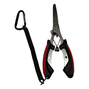 Alicate Multifuncional Para Pescaria Com Estojo de Proteção e Corda de Segurança