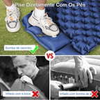 ColchãO Colchão Inflável De Acampamento Ao Livre Dormir Para Acampamento Com Travesseiro Almofada