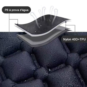 ColchãO Colchão Inflável De Acampamento Ao Livre Dormir Para Acampamento Com Travesseiro Almofada