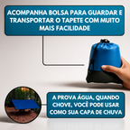 Tapete de Praia Impermeável 210 x 200 cm A Prova de D'água Para Piquenique Acampamento