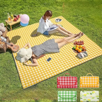 Tapete Piquenique Portátil Dobrável 200X200cm Impermeavel À Prova De Umidade Prático Fácil Transporte Para Praia Camping