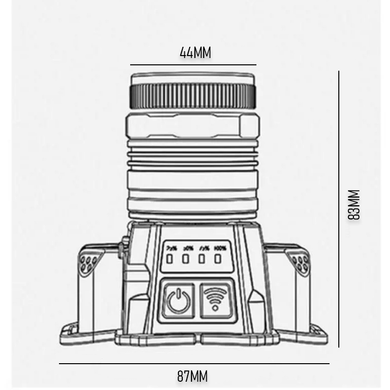 Lanterna De Cabeca Prova Dagua Farol De Cabeça Potente Forte Com Recarregável USB Pode dar zoom