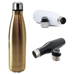 Garrafa Térmica Aço Inox Lisa 500ml Academia Fitness