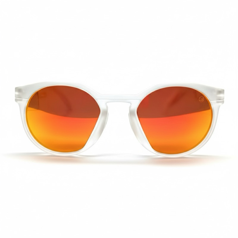 Óculos de Sol Redondo Lente Espelhado Esportivo - Proteção UV400