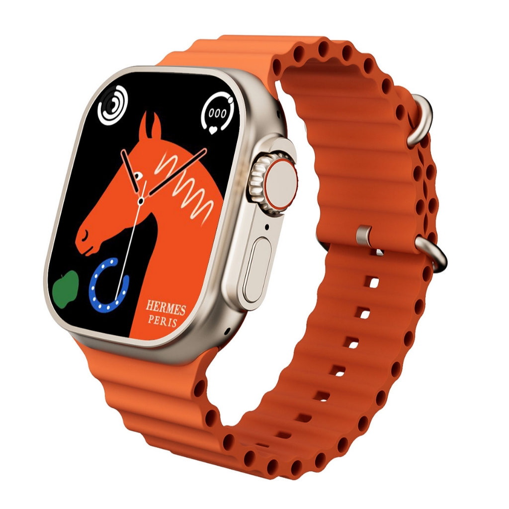 Smartwatch 10 Ultra Calculadora Cardíaca Monitoramento Da Frequência Relógio Inteligente