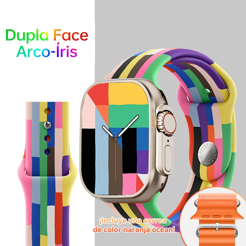 Smartwatch 10 Ultra Calculadora Cardíaca Monitoramento Da Frequência Relógio Inteligente