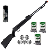 Carabina de Pressão Spring Black 5,5mm FXR + ESCOLHA SEU KIT