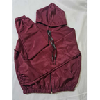 Jaqueta Corta Vento Blusa feminina Com Capuz e Bolso
