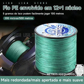 KIT 2 500M Mordida Previne Linha De Pesca Trançada 4 Fios Fio Trançado Multifilamento Para De Carpa/Japonês/PE