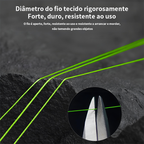 KIT 2 500M Mordida Previne Linha De Pesca Trançada 4 Fios Fio Trançado Multifilamento Para De Carpa/Japonês/PE