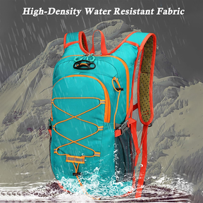 Mochila Multifuncional para Aventuras ao Ar Livre，Material À Prova D'Água，com Suporte para Capacete