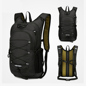 Mochila Multifuncional para Aventuras ao Ar Livre，Material À Prova D'Água，com Suporte para Capacete