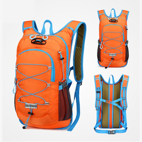 Mochila Multifuncional para Aventuras ao Ar Livre，Material À Prova D'Água，com Suporte para Capacete