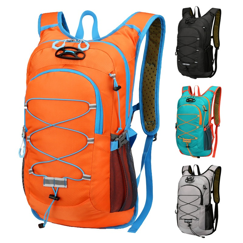 Mochila Multifuncional para Aventuras ao Ar Livre，Material À Prova D'Água，com Suporte para Capacete