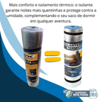 Isolante Térmico + Saco De Dormir 15oc Camping Viagem Trilha