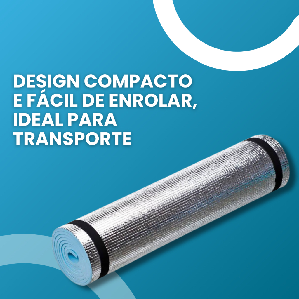 Colchonete Isolante Termico Eva Camping Aventura Guepardo