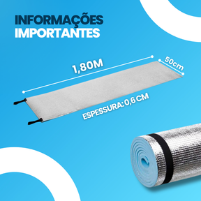 Colchonete Isolante Termico Eva Camping Aventura Guepardo