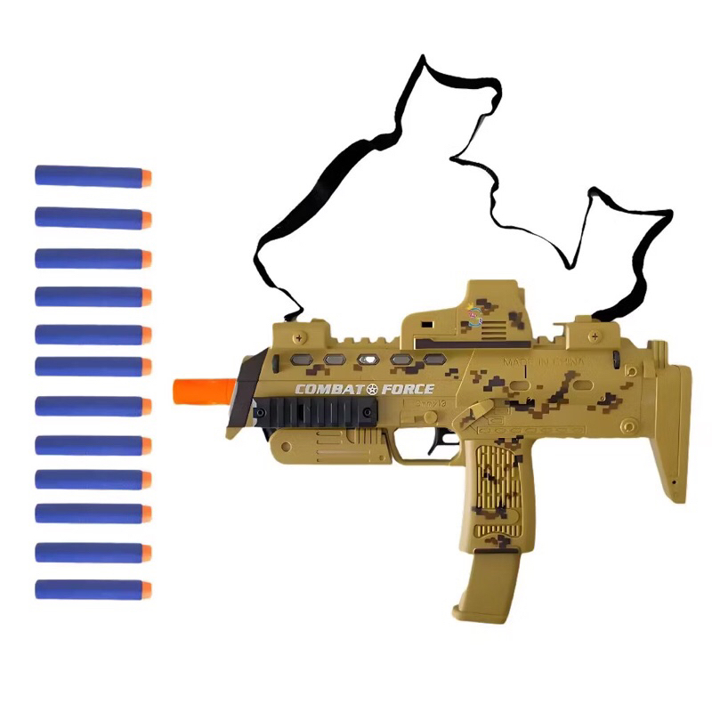 Kit de Arminhas Militares de Brinquedo Infantil Lança dardo- Desert War - 99 Toys
